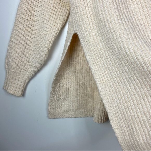 Free people eleven knit cream turtleneck sweater - Picture 6 of 9